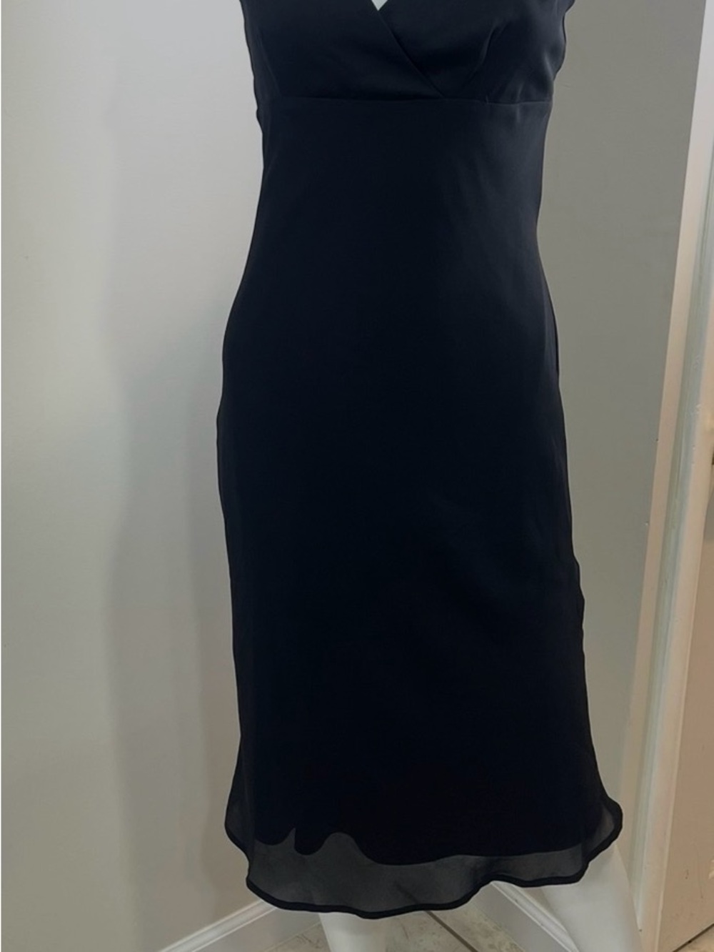 Soda Blu Black Midi Dress